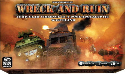 Wreck and Ruin: Promessa de Warrior (Kickstarter pré-encomenda especial) jogo de tabuleiro do Kickstarter Game Steward