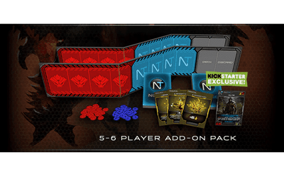 Xenoshyft: Dreadmire 6 Player Add-on Pack (Kickstarter Special) เกมบอร์ด Kickstarter CMON ถูก จำกัด
