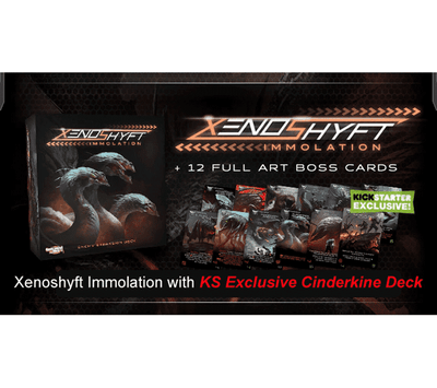 Xenoshyft: Immolation with Exclusive Cinderkin Deck (Kickstarter Special) Kickstarter Board Game CMON Limited