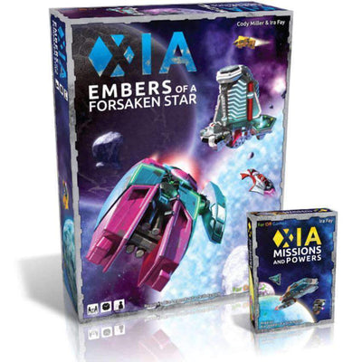 Xia: Embers of a Forsaken Star Plus Missions and Powers Expansion Pack Bundle (Kickstarter Pre-Order Special) Kickstarter Board Game Cryptozoic Entertainment