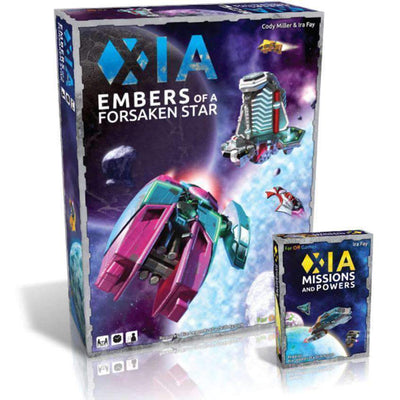 Xia: Embers of a Forsaken Star plus Missions and Powers Expansion Pack Bundle (Kickstarter Pre-Order Special) Kickstarter Board Game Cryptozoic Entertainment