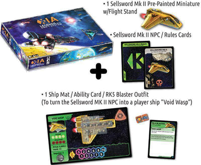 Xia: Legends of a Drift System بالإضافة إلى Sellsword 2.0 Ship Bundle (الطلب المسبق الخاص لـ Kickstarter) لعبة Kickstarter Board Far Off Games