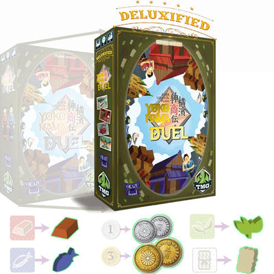 Yokohama párbaj: Deluxifified (Kickstarter Pre-rendelés) Kickstarter társasjáték Okazu márka