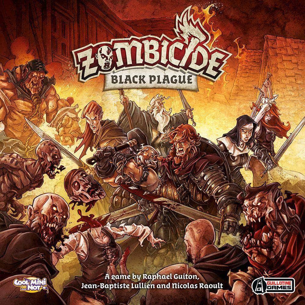 Zombicide: Black Plague Core Board Game (édition de précommande de vente au détail) Game de conseil de vente au détail CMON KS000716H