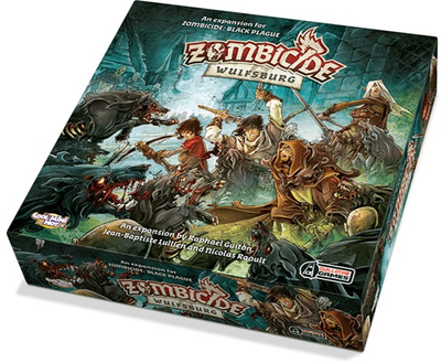 Zombicide: Black Plague - Juego de mesa de Kickstarter de Wulfsburg (Kickstarter) Asmodee KS800172A