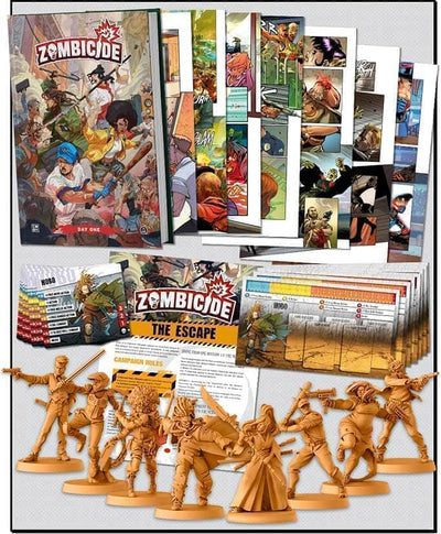 Zombicide Comic Book Plus Promos Kickstarter Board Game Accessory - The  Game Steward