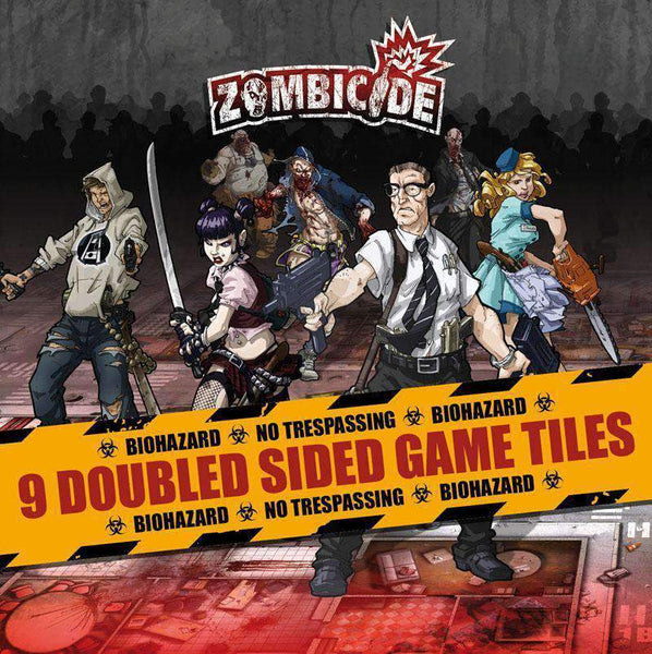 Zombicide Double Sided Game Tiles Retail Edition Retail Board