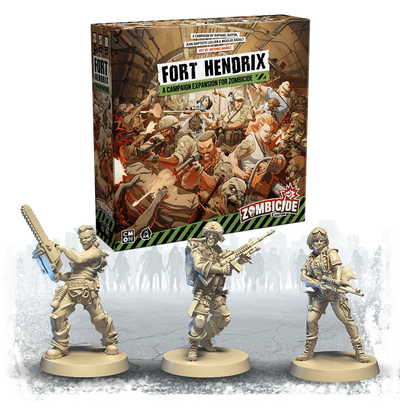 Zombicide: Second Edition Fort Hendrix Expansion (Kickstarter Special)