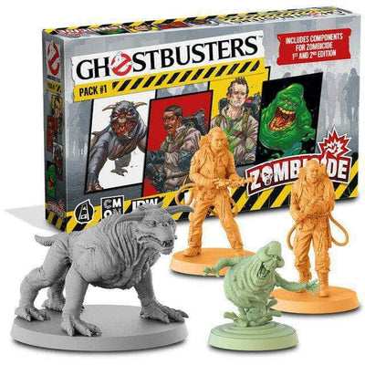 Zombicide: Ghostbusters Character Packs Plus Bonus Pack Limited Edition Bundle (Kickstarter Pre-Order Special) Kickstarter Board Game Expansion CMON KS800653A