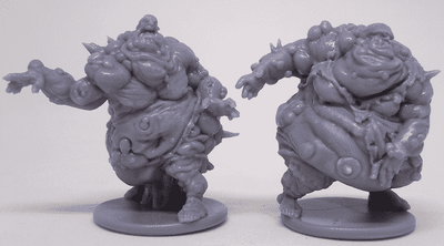 Zombisidi: Vihreä lauman rasva bursters (Kickstarter Special) Kickstarter -lautapelin laajennus CMON Rajoitettu