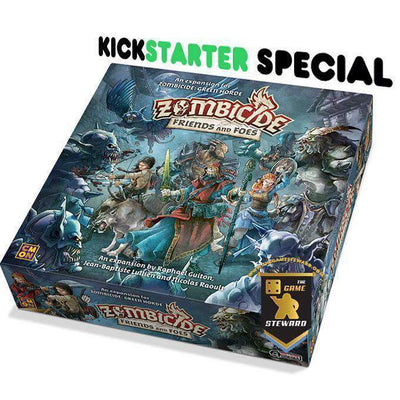 Zombicida: Green Horde Friends &amp; Foes (Kickstarter Special) Kickstarter Board Game Expansion CMON Limitato