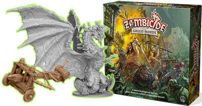 Zombicide: Green Horde (Kickstarter Special) لعبة Kickstarter Board CMON محدود