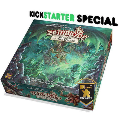 Zombicide: Green Horde No Rest for the Wicked (Kickstarter Special) Kickstarter Board Game Expansion CMON Limited
