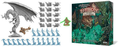 Zombisidi: Vihreä lauma ei lepoa Wicked (Kickstarter Special) Kickstarter -lautapelin laajennukselle CMON Rajoitettu