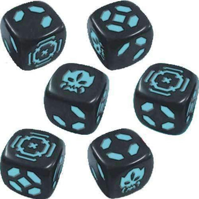 Zombicide: Invader Blue Dice Pack (Kickstarter Pre-Order Special) Expansión del juego de mesa de Kickstarter CMON Limitado