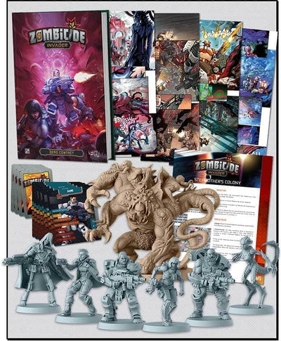 Zombicide: Invader Comic Book Plus Promos Bundle (Kickstarter Pre-Order Special) Kickstarter Board Accessory Accessory CMON KS000781R