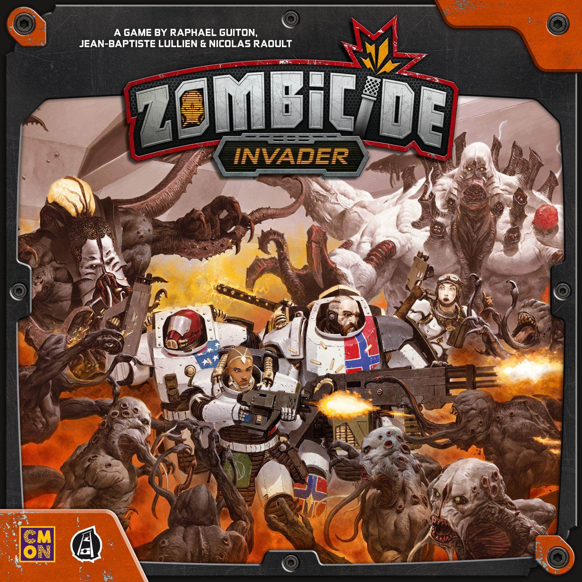 Zombicidio: juego de mesa minorista de pedido pre-pedido de Invader Core CMON KS000779B
