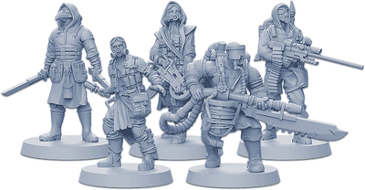 Zombisidi: Invader Plague Survivor Pack (Kickstarterin ennakkotilaus) Kickstarter-lautapelin laajennus CMON