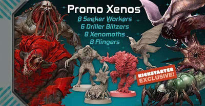 殭屍：入侵者促銷Xenos（Kickstarter預購特別節目）Kickstarter棋盤遊戲擴展 CMON