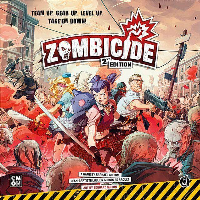 Zombizide: Second Edition Core Game (Retail Edition) Einzelhandelsbrettspiel CMON 0889696011077 KS800751A