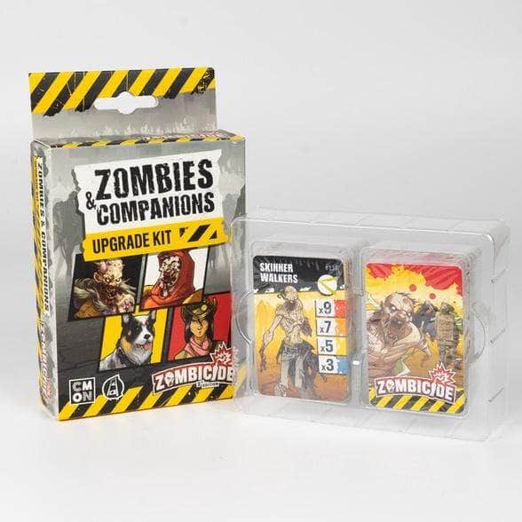 Zombicide: الإصدار الثاني من مجموعة ترقية Zombies & Companions (Kickstarter Special) ملحق لعبة Kickstarter Board CMON 0889696011480 KS800756A