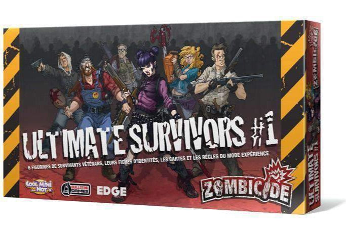 Zombicida: Ultimate Sobreviventes #1 Suplemento de jogo de tabuleiro de varejo CMON Limitado
