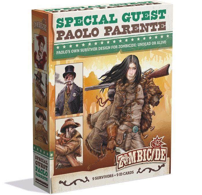 Zombicide: Undead Or Alive Special Guest Paolo Parente (Kickstarter Pre-Order Special) Kickstarter Board Game Supplement CMON KS000781Y