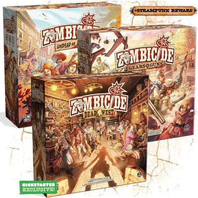 Zombicide: Undead Or Alive Steampunk Pledge Bundle (Kickstarter Pre-Order Special) Kickstarter Board Game CMON KS000781U