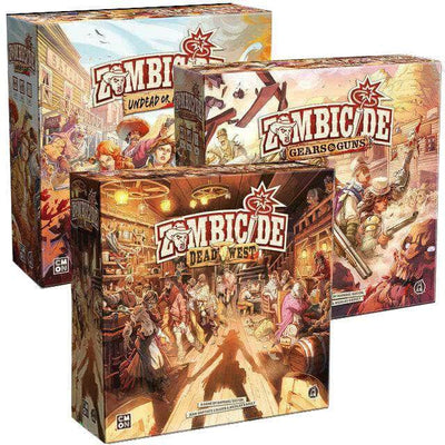 Zombicide: Undead Or Alive Steampunk Pledge Bundle (طلب خاص لطلب مسبق من Kickstarter) لعبة Kickstarter Board CMON KS000781U